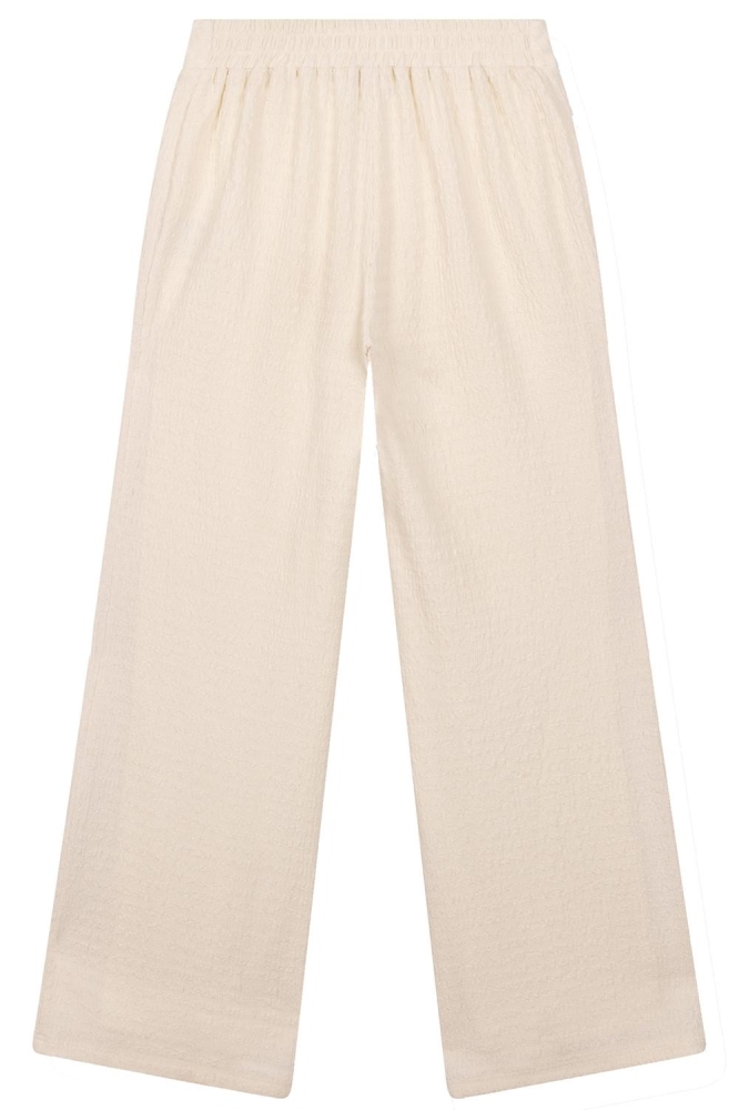 KNITTED WIDE PANTS NOVA R2503154684 003 CREAMY WHITE